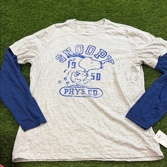 Peanuts Snoopy Long Sleeve Shirt - Picture 1 of 3